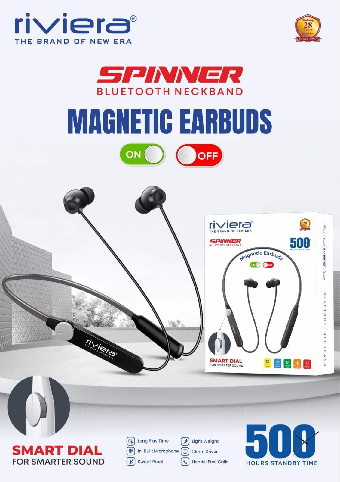 riviera bluetooth neckband